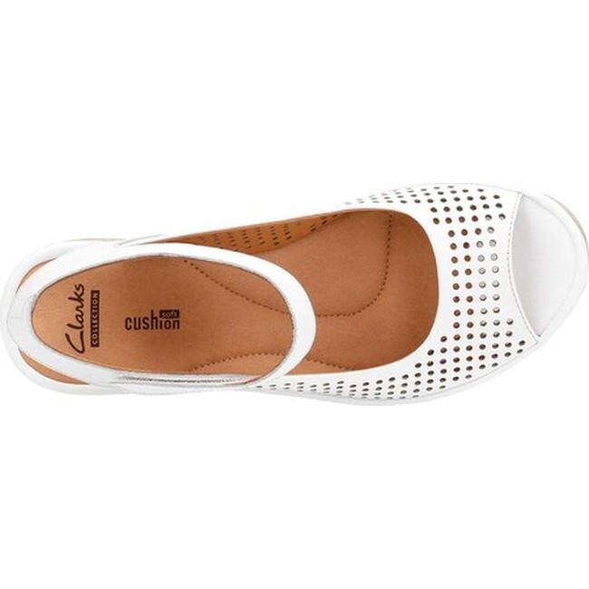 clarks reedly salene white