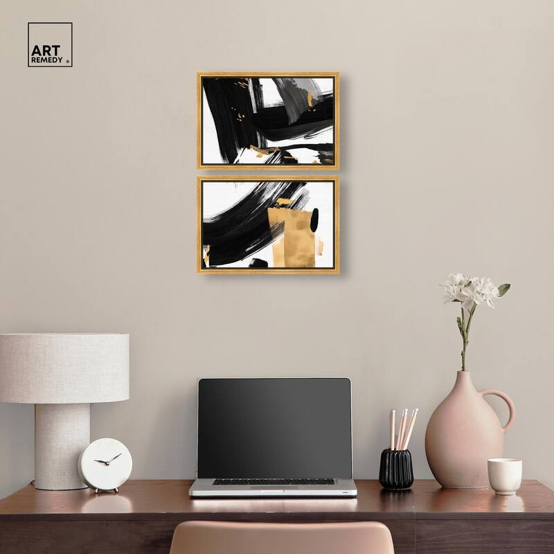 Refined Simplicity Canvas Set of 2 by Art Remedy