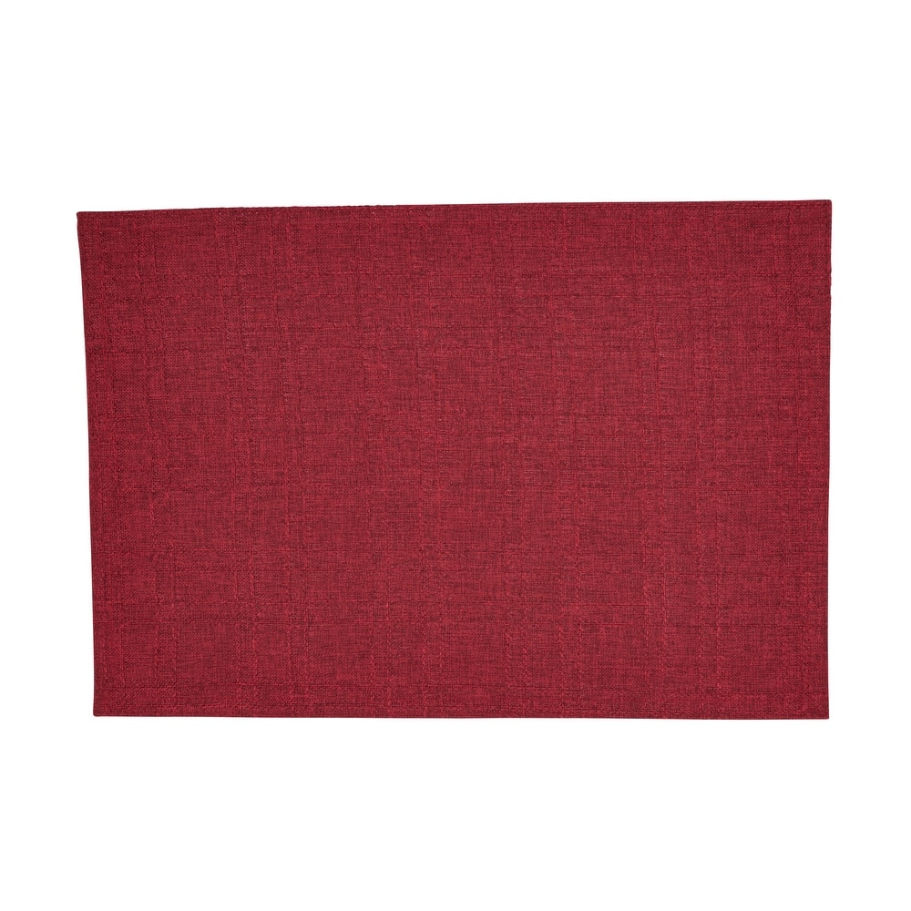 Refined Stitched Plaid Placemat (Set of 4)