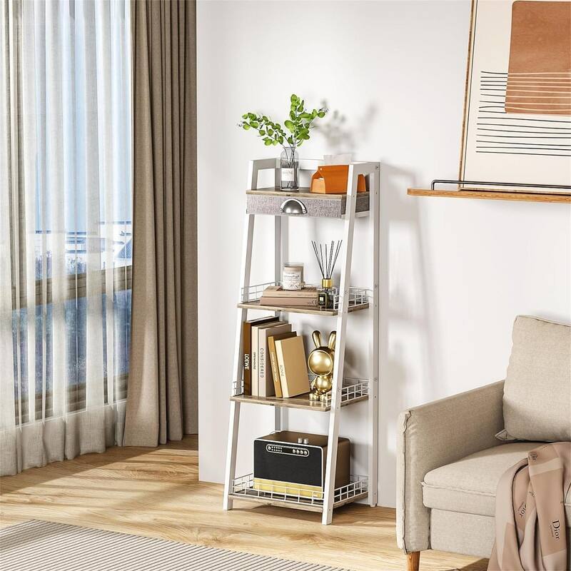 Bathroom Ladder Shelf
