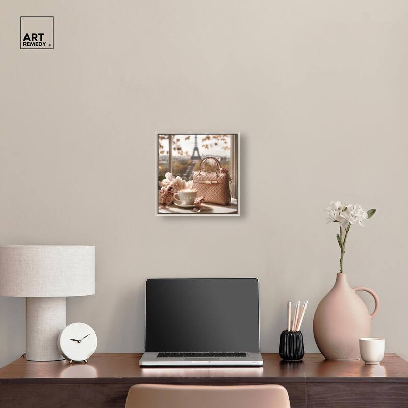 Glam by the Window Paris Canvas by Art Remedy