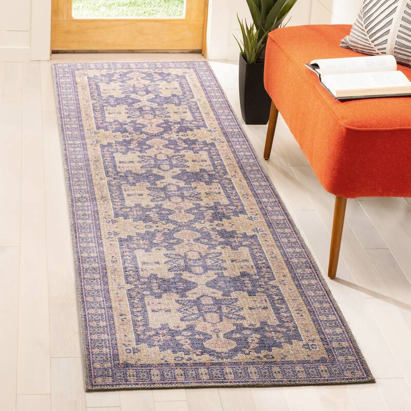Vera Collection Red Power Loomed Indoor Area Rug - 7'6" x 10'