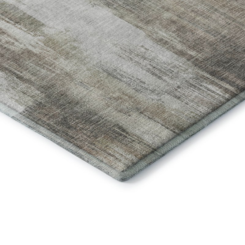 Premium Washable Super Soft Abstract Brushstrokes Mayfield Rug