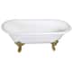 Option White / Polished Brass