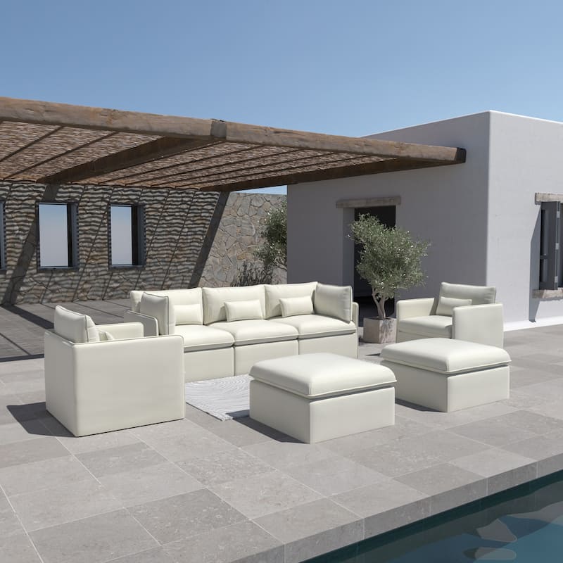 Simon 7pc Multi-Chair Seating Group