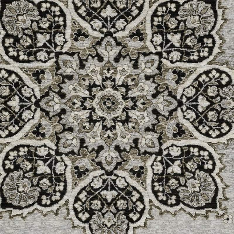 HomeRootsMedallion Bohemian Rectangle Area Rug