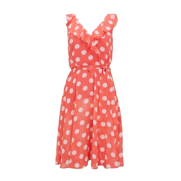 wallis spot fit and flare dress