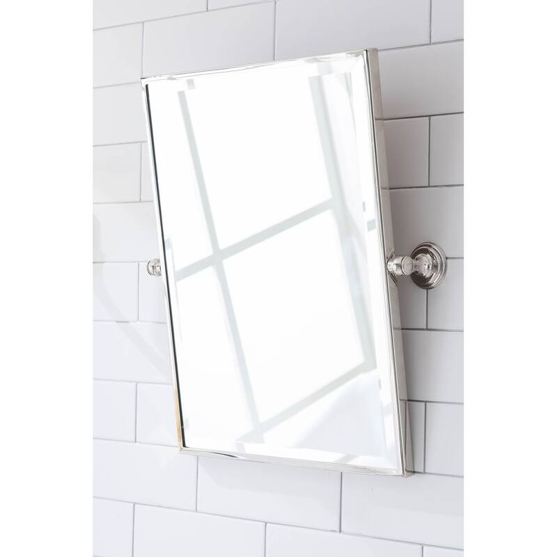 Metal Retangular Mirror 18" X 24"