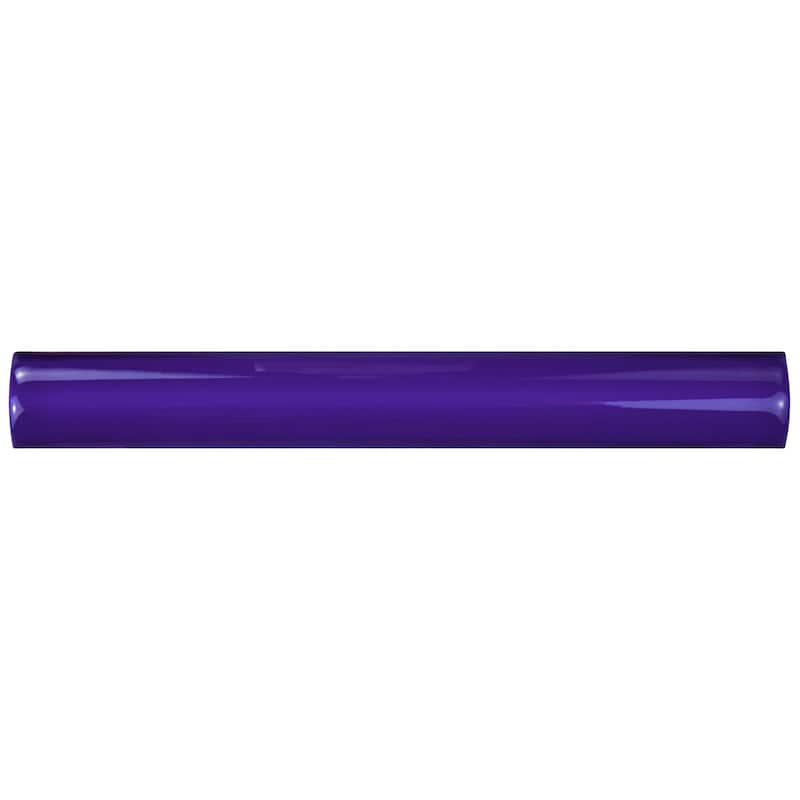 Merola Tile Sevillano Cigarro Cana Azul Cobalto 1" x 7-7/8" Ceramic Wall Trim - (1 Tile)