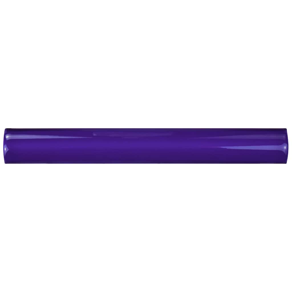 Merola Tile Sevillano Cigarro Cana Azul Cobalto 1" x 7-7/8" Ceramic Wall Trim - (1 Tile)