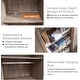 preview thumbnail 11 of 26, Farmhouse Storage Cabinet, Armoire, Rustic Pantry, Versatile Storage