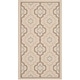 preview thumbnail 30 of 52, SAFAVIEH Courtyard Annmarie Indoor/ Outdoor Waterproof Patio Backyard Rug 2' x 3'7" - Beige/Dark Beige