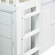 preview thumbnail 9 of 38, Rubber Wood Loft Bed with Storage and Pulling-Out Desk,Twin Size