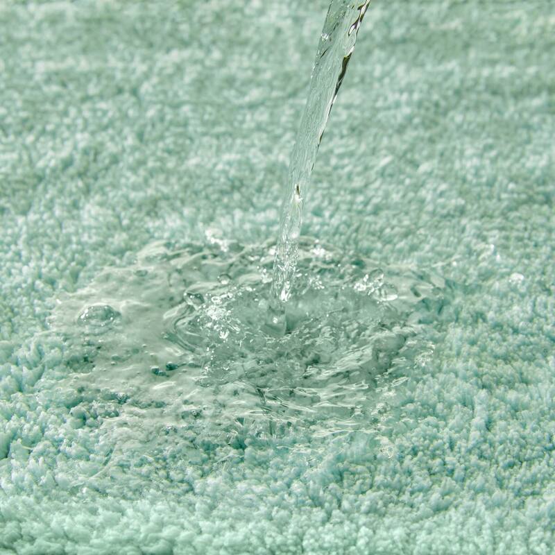 1 PCS 24x44"Tufted 3000 GSM Reversible Bath Rug Green - 4' x 2'