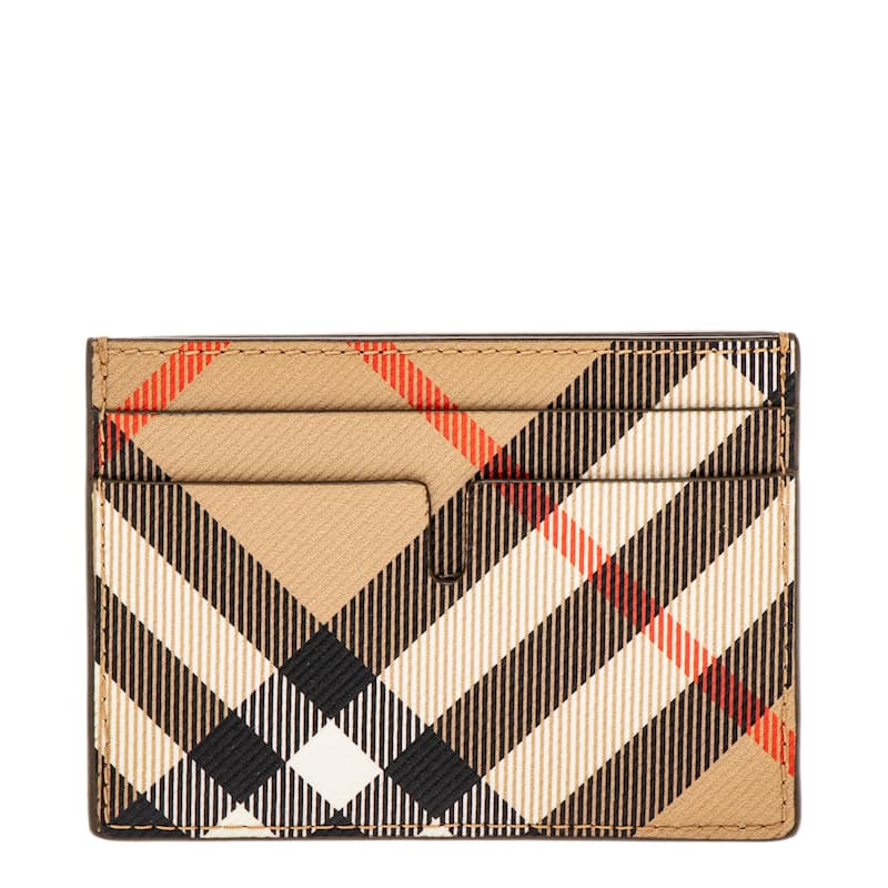 Burberry Check Card Case