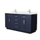 Option Dark Blue / White Quartz Top / Brushed Nickel