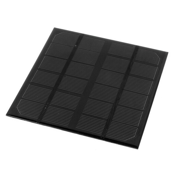 DC 6V 3W Square Energy Saving Solar Cell Panel Module for Charger