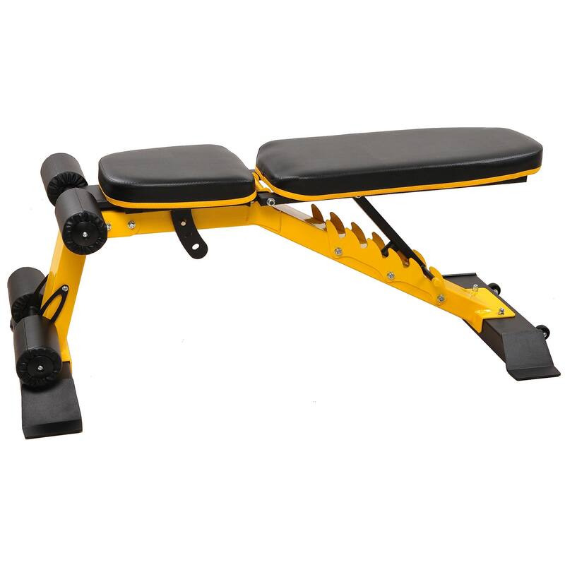 FID Heavy Duty Adjustable and Foldable Utility Weight Bench Bed Bath