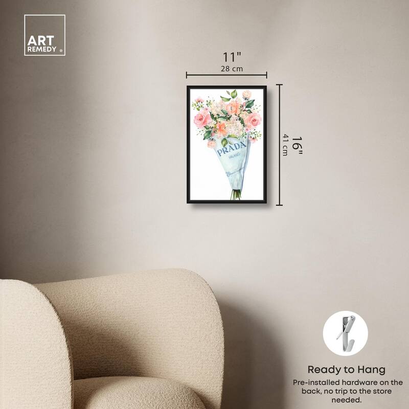 A World of Flowers Canvas by Art Remedy