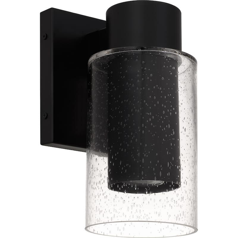 Sawyer 1-Light Matte Black Dark Sky Outdoor Wall Lantern