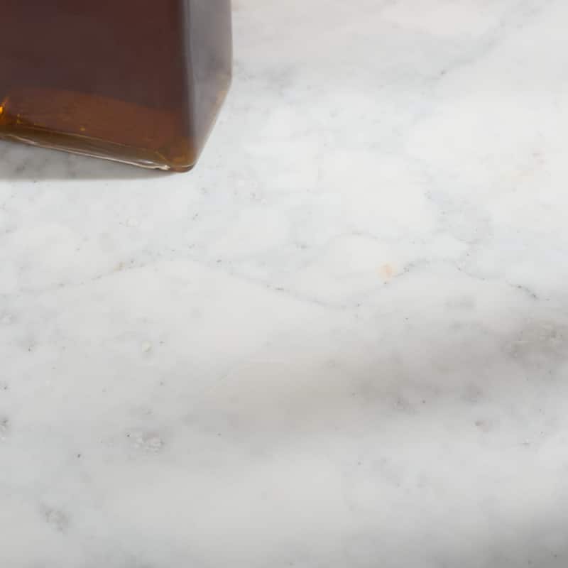 SAFAVIEH Couture Anabella Marble & Wood Bar Cabinet - 39"W x 14"D x 42"H