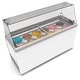 KoolMore 70 in. 12 Tub Ice Cream Dipping Cabinet Display Freezer with ...
