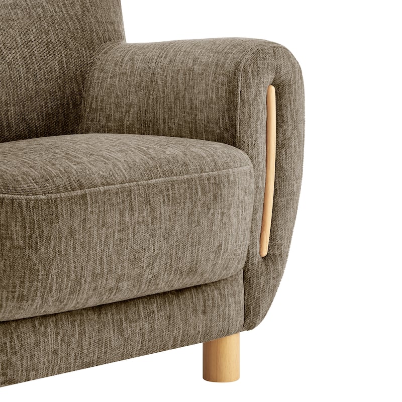 NPD Furniture Bellamy Fabric Accent Arm Chair