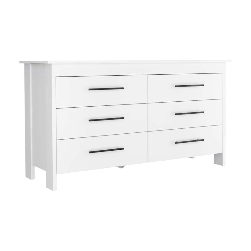 6-Drawer Double Dresser