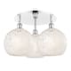 Option Polished Chrome / White Mouchette