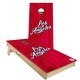 preview thumbnail 9 of 7, LA Vintage Baseball Outdoor Cornhole Board Set All-Weather 2x4 - Include Carrying Case