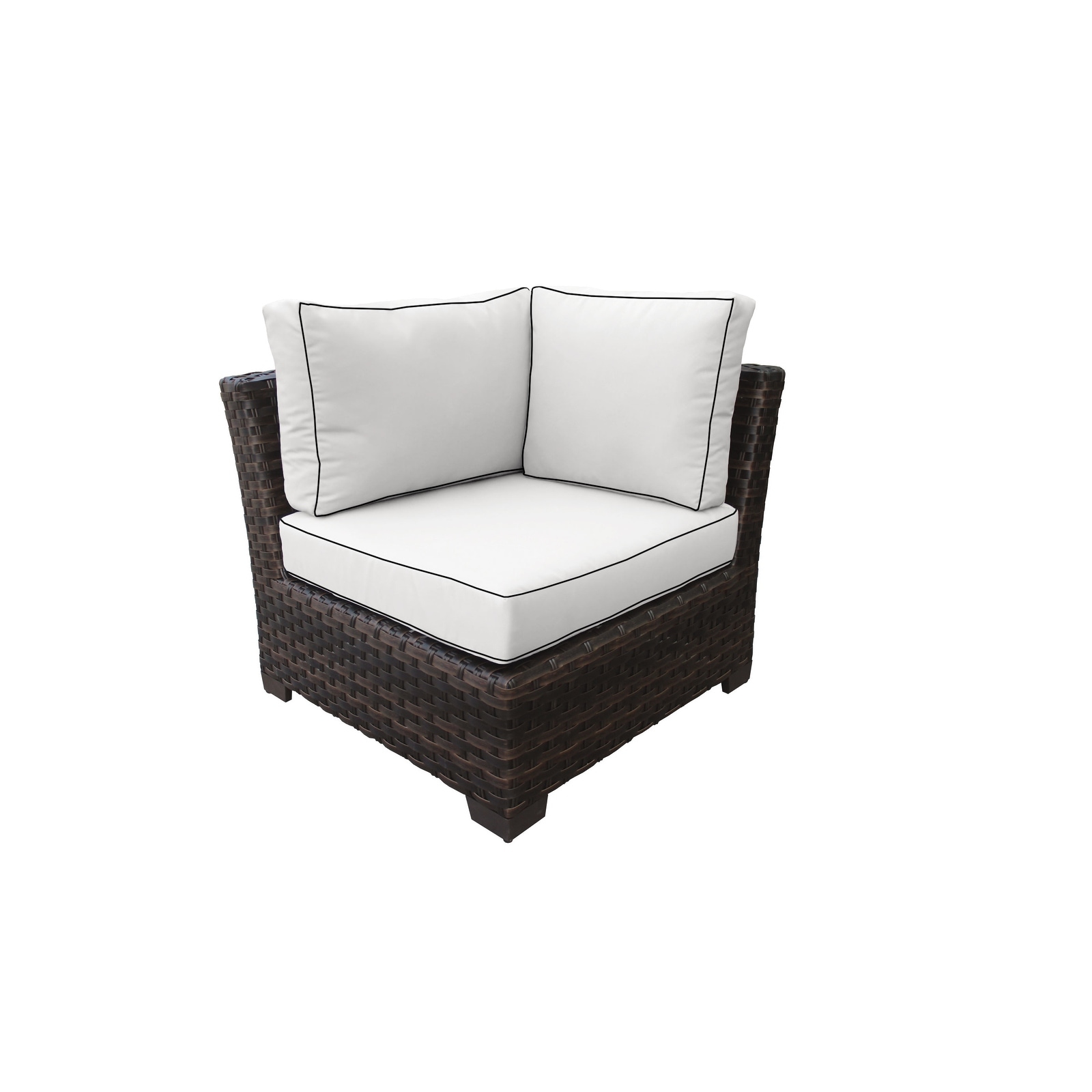 Kathy ireland river brook 6 piece wicker patio furniture sale set 06v