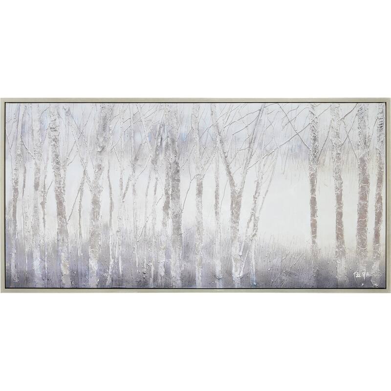 Renwil Anouska 30" Wide Canvas Art, Grey
