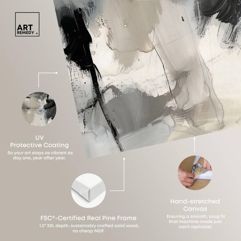 Scribbled Energy I Canvas by Art Remedy, Gallery Wrapped