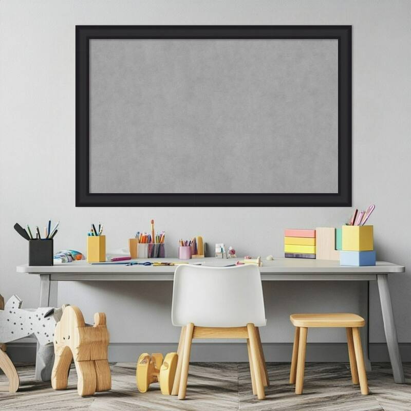 Amanti Art Oliver Black Narrow Framed