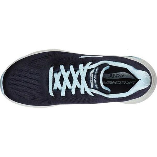 skechers arch fit navy blue