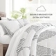 preview thumbnail 5 of 6, Becky Cameron Ultra Soft Diamond Stripe Down-Alternative Comforter