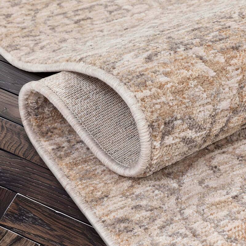 Well Woven Ethos Echo Vintage Tribal Textural Earthy Neutral Rug