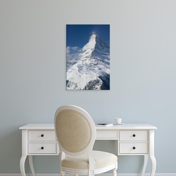 Easy Art Prints Walter Bibikow's 'The Matterhorn' Premium Canvas Art