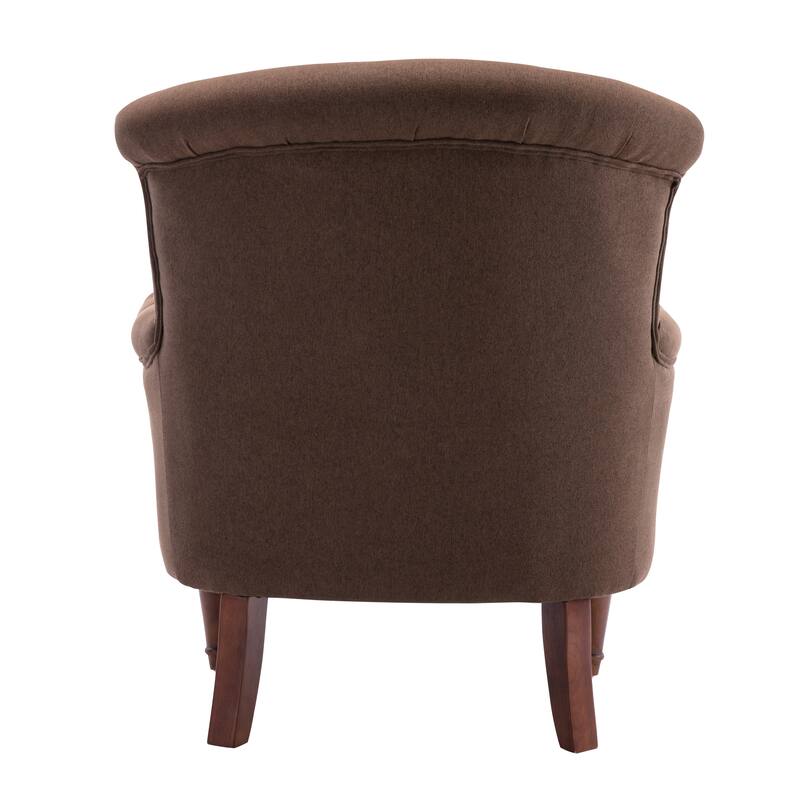 Corvus Sidmouth Tufted Fabric Oversized Club Chair