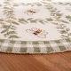 preview thumbnail 69 of 98, SAFAVIEH Handmade Chelsea Aubree French Country Trellis Wool Rug