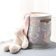 preview thumbnail 1 of 6, SAFAVIEH Alphabet 14-Inch Collection Basket, Grey Grey