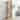 GDFStudio - Traditional Storage Lighted Glass Curio Display Cabinet with Adjustable Shelves