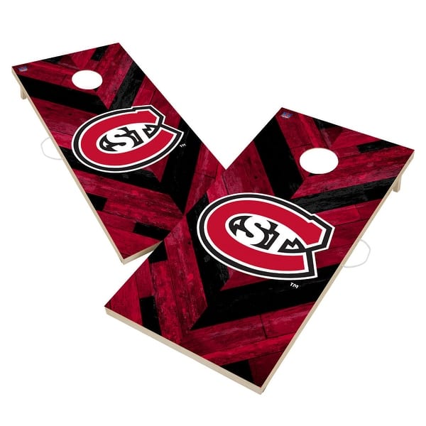 slide 2 of 6, St. Cloud State Huskies Cornhole Board Set 16 Years and Up