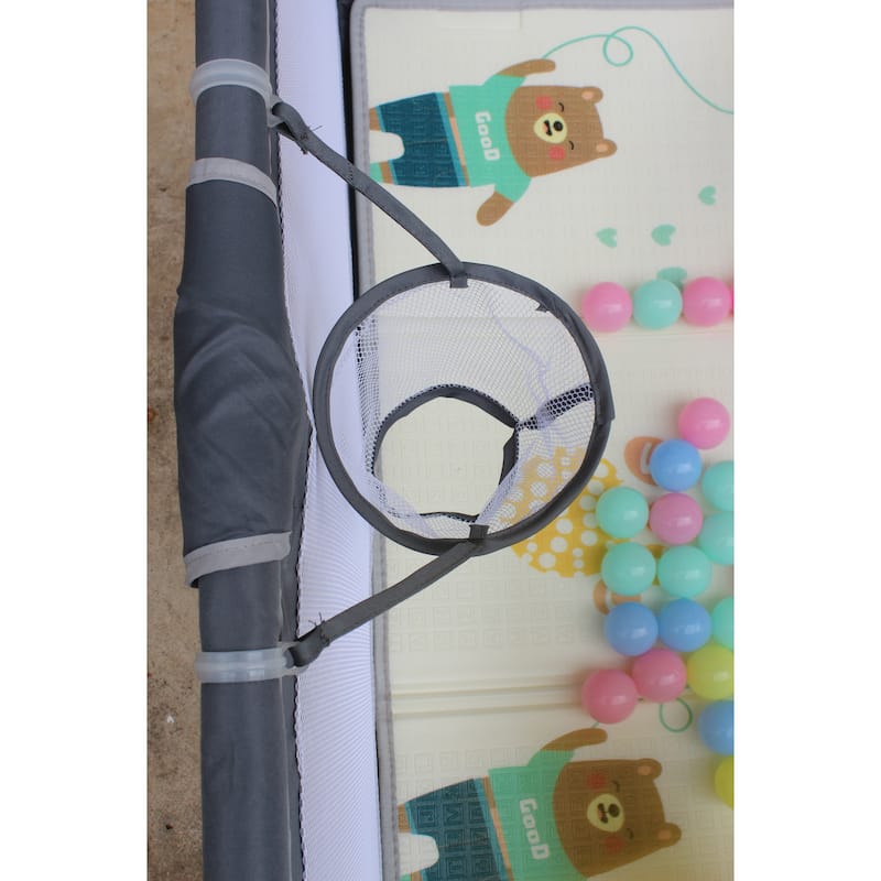 47" * 47" Baby Playard Cloth Playpen Removable Enclosures For Indoor And Outdoor Use Care For Children And Pets