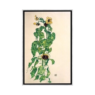 iCanvas "Sunflowers II" by Egon Schiele Framed - Bed Bath & Beyond ...