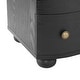 preview thumbnail 22 of 23, Christopher Knight Home - Modern Minimalist 23.62" Nightstand with Roller Glide Drawers & Solid Wood Legs, Versatile Home Use