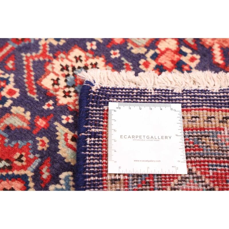 ECARPETGALLERY Hand-knotted Andelz Navy Wool Rug - 3'11 x 10'5