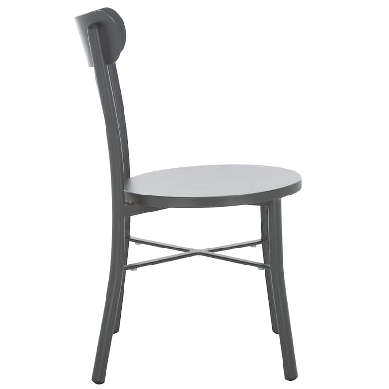 SAFAVIEH Outdoor Living Core 18-inch Cross Back [SET of 2] - 17"W x 20"D x 33"H