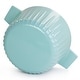 preview thumbnail 5 of 3, Martha Stewart Enameled Cast Iron 5 Quart Round Dutch Oven with Lid in Light Cyan