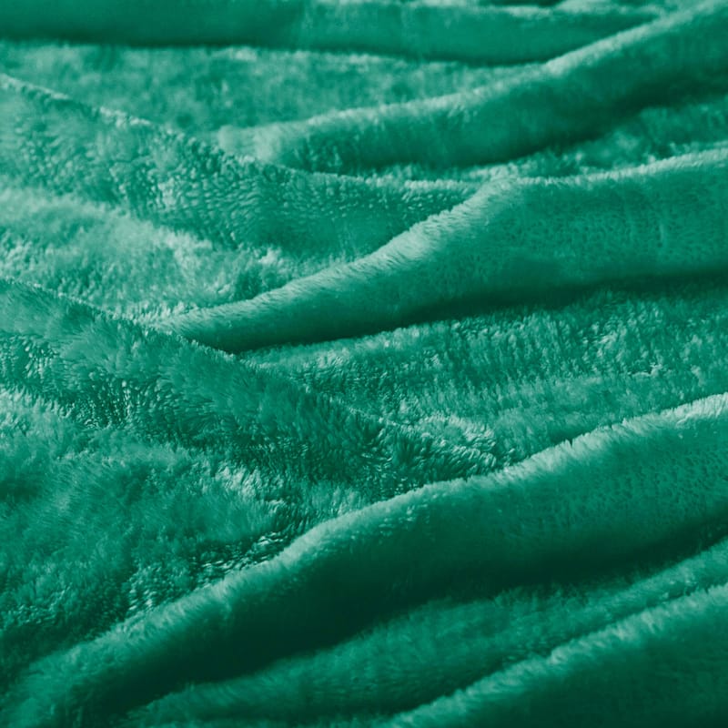 Superior Solid Fluffy Fleece Blanket, Plush and All Season